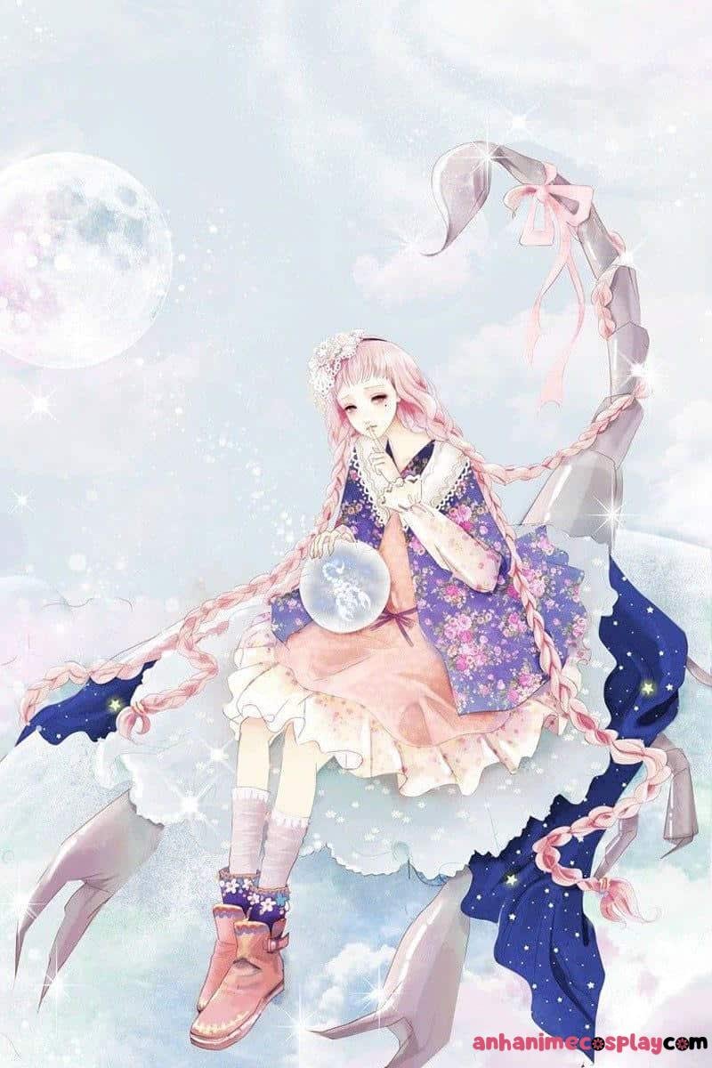 hình ảnh cung bọ cạp nữ anime ảnh
